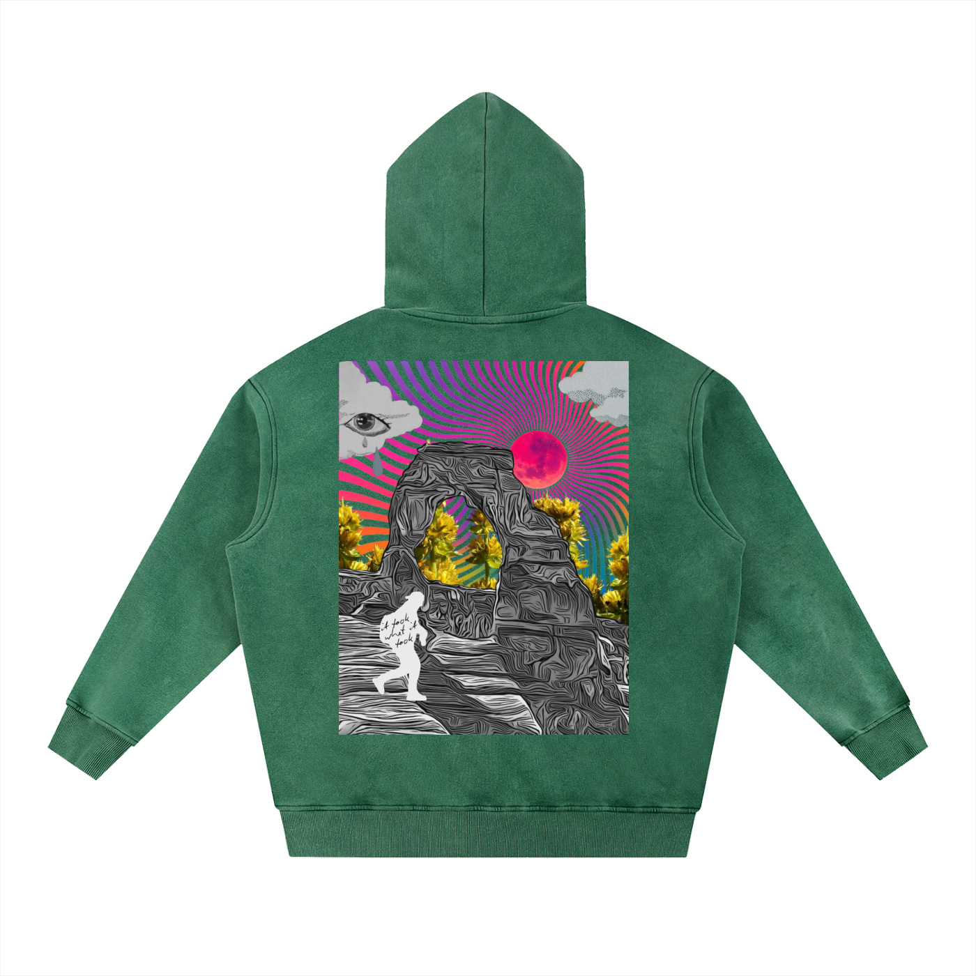 It Took Fleece Oversize Hoodie