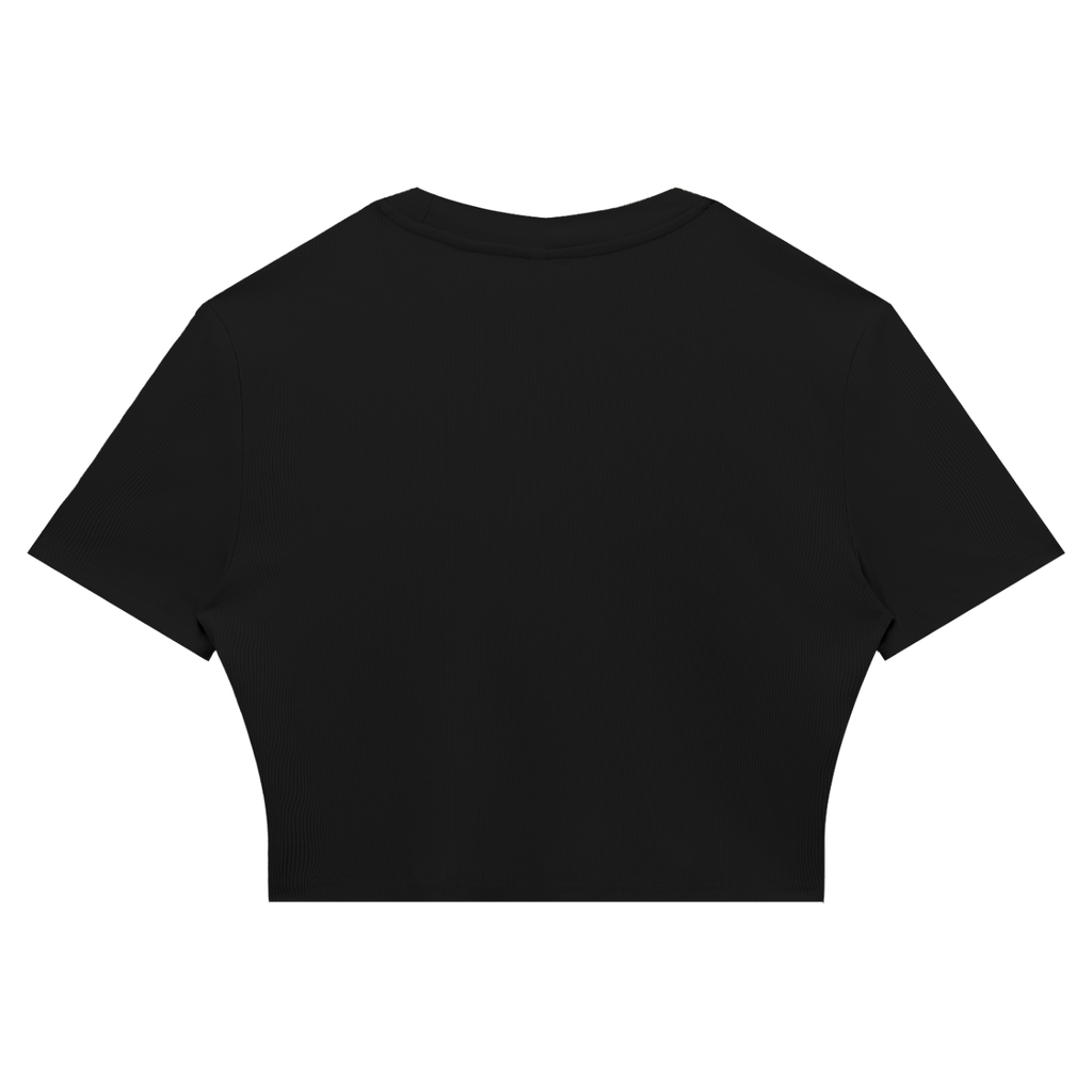 Awake Ribbed Crop T-Shirt