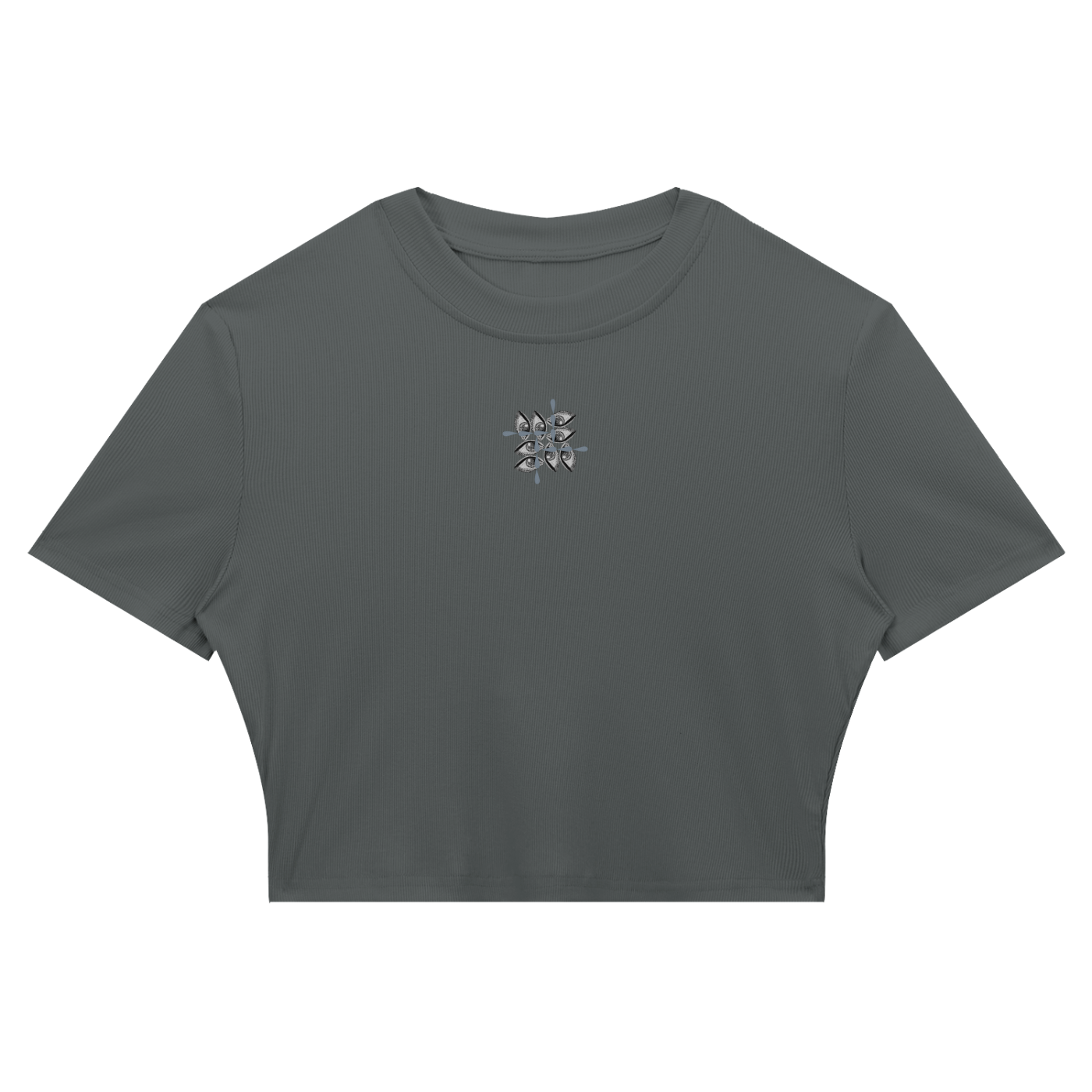 Awake Ribbed Crop T-Shirt