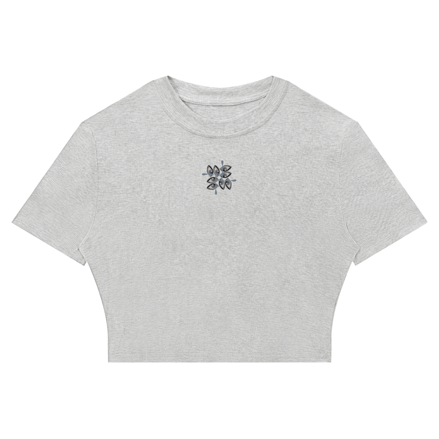 Awake Ribbed Crop T-Shirt
