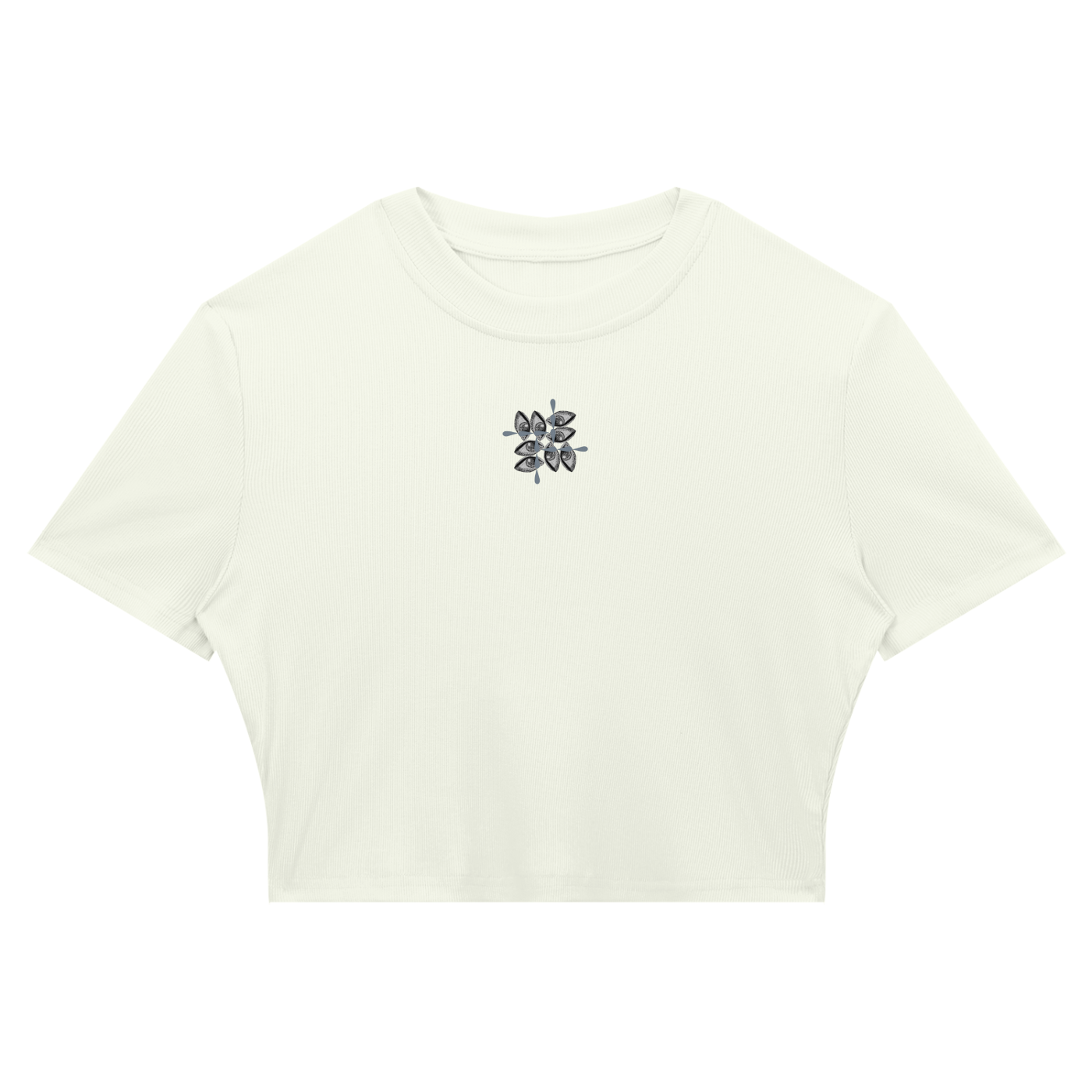 Awake Ribbed Crop T-Shirt