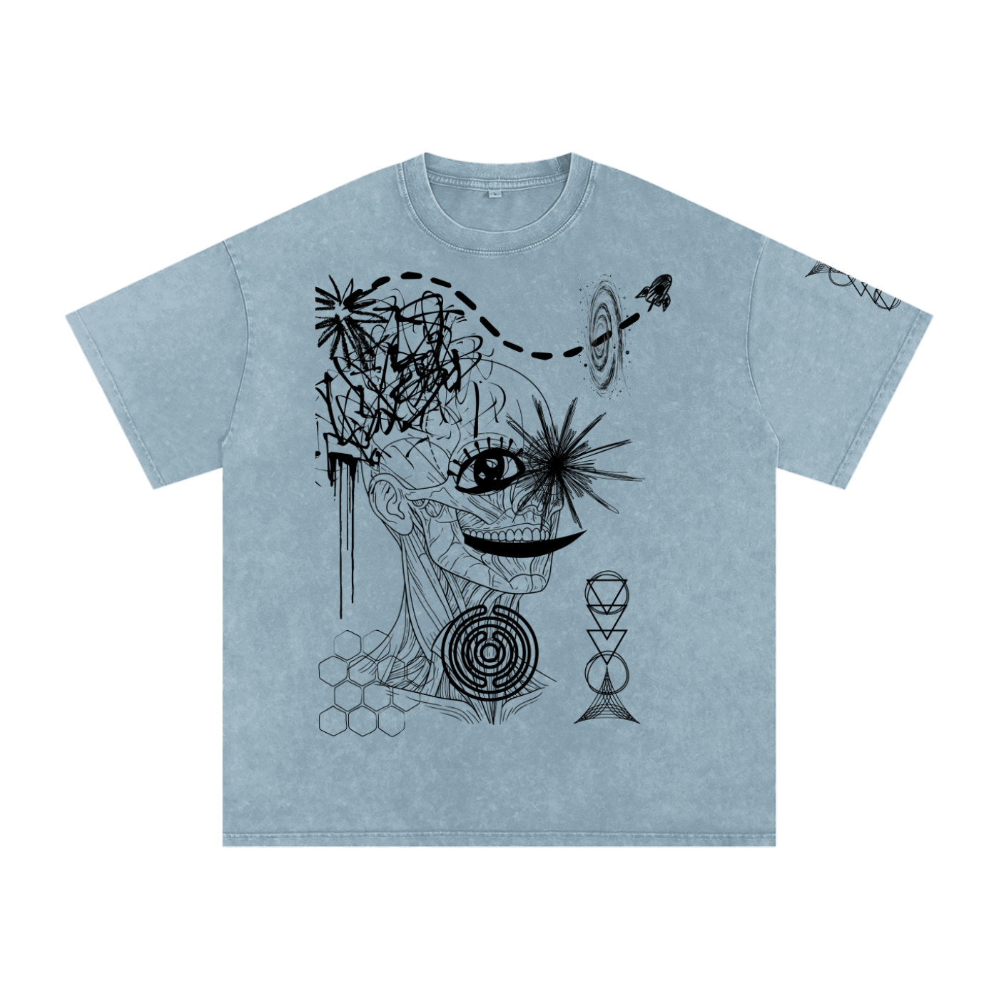 Turn it Oversized Cotton T-Shirt