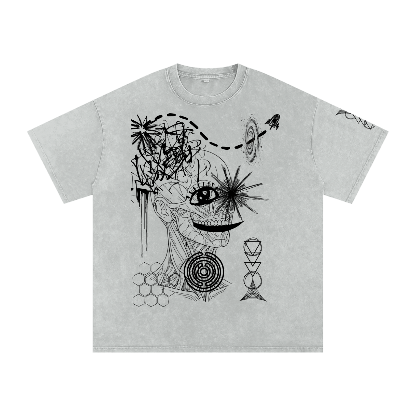 Turn it Oversized Cotton T-Shirt