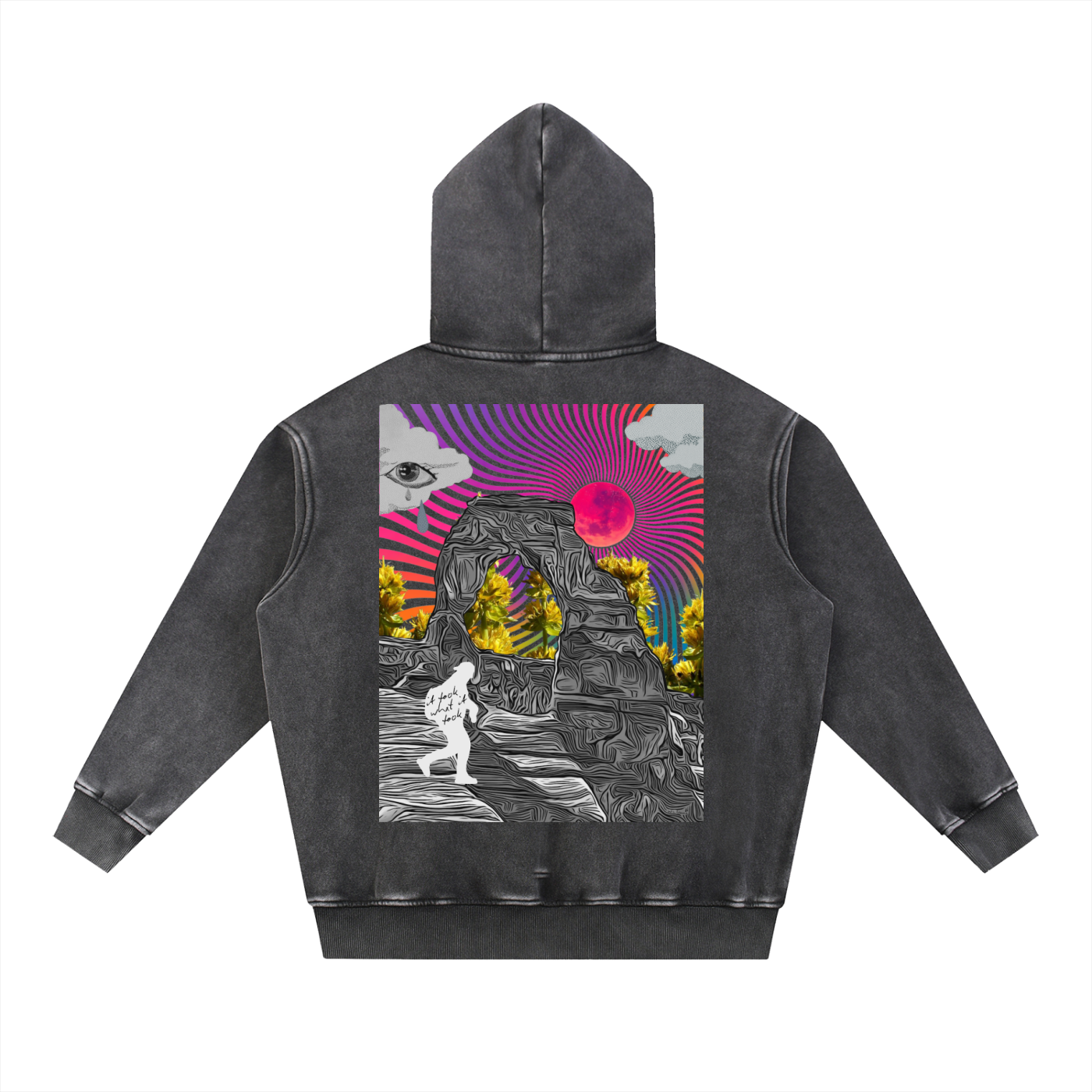 It Took Fleece Oversize Hoodie
