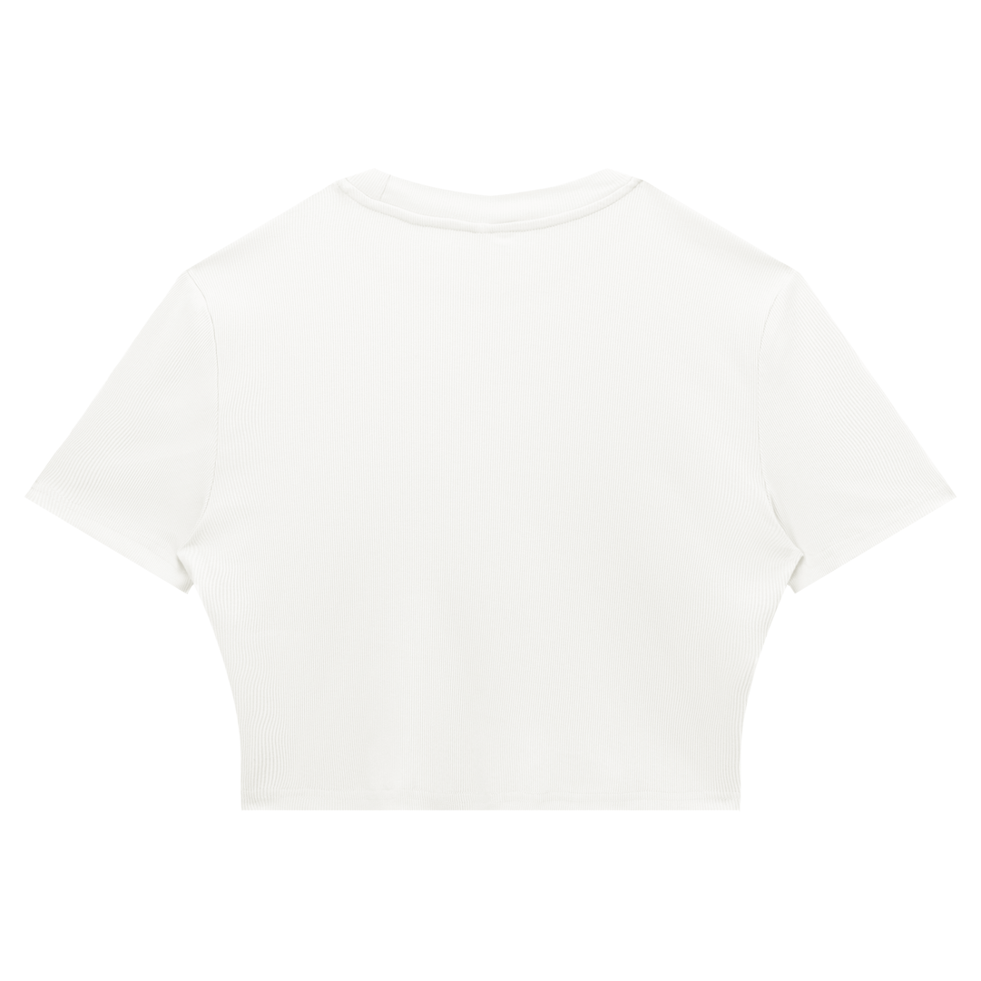 Awake Ribbed Crop T-Shirt