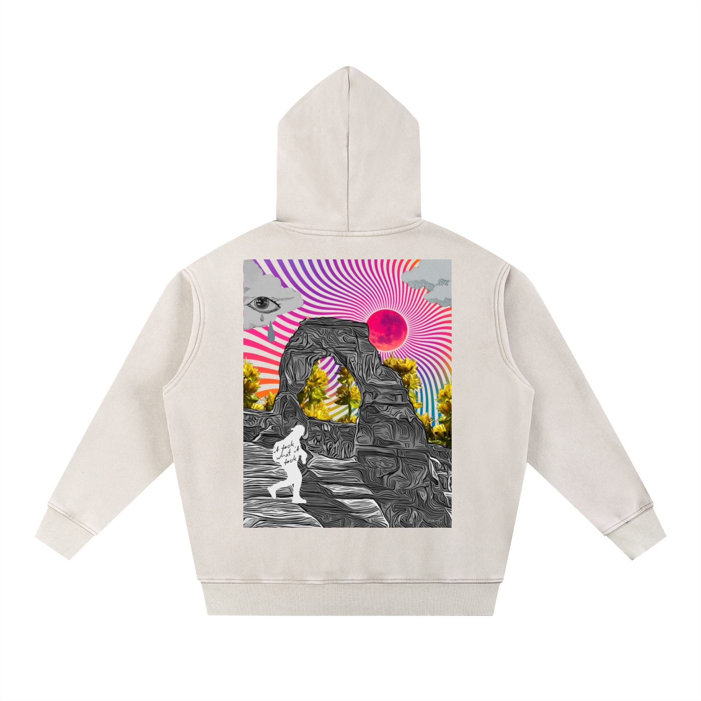It Took Fleece Oversize Hoodie
