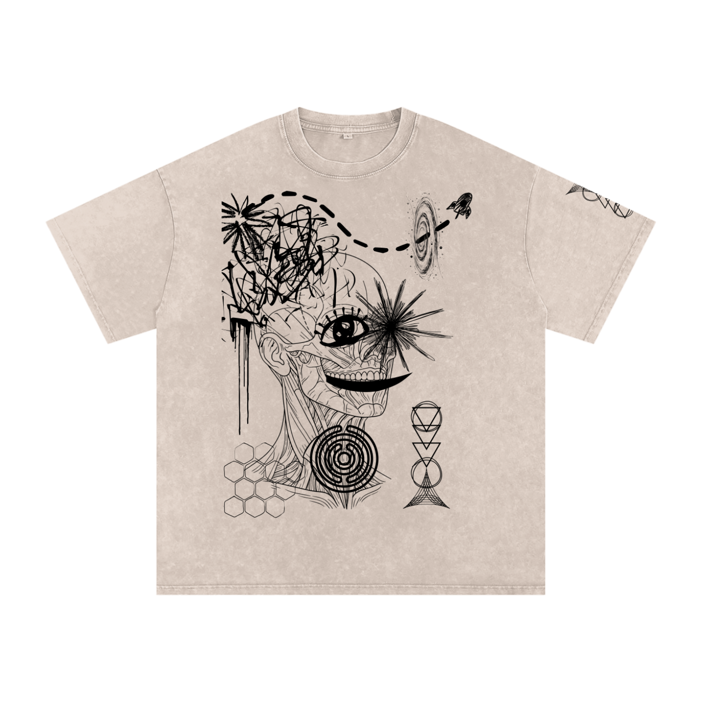 Turn it Oversized Cotton T-Shirt