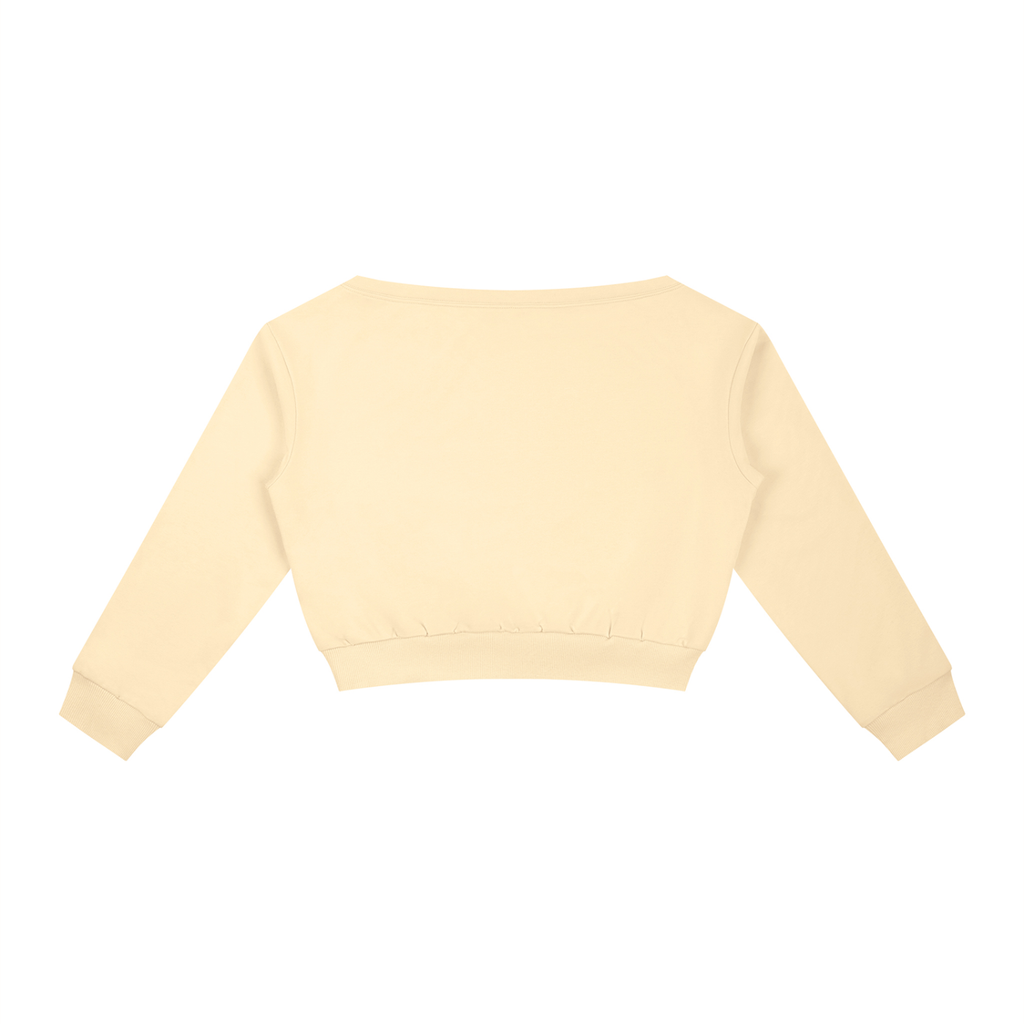 Unlovely Creature Off-Shoulder Sweatshirt