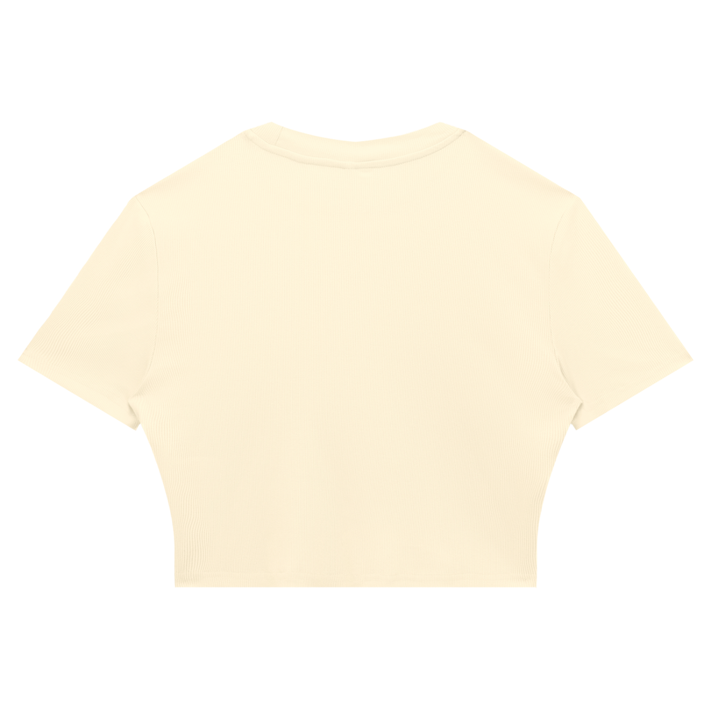 Awake Ribbed Crop T-Shirt