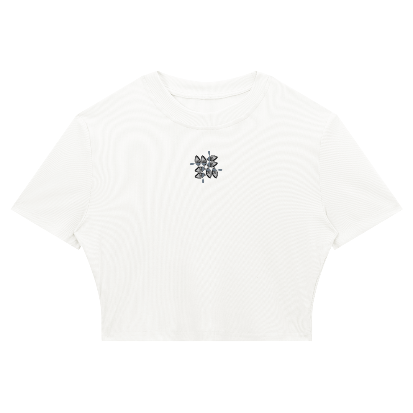 Awake Ribbed Crop T-Shirt