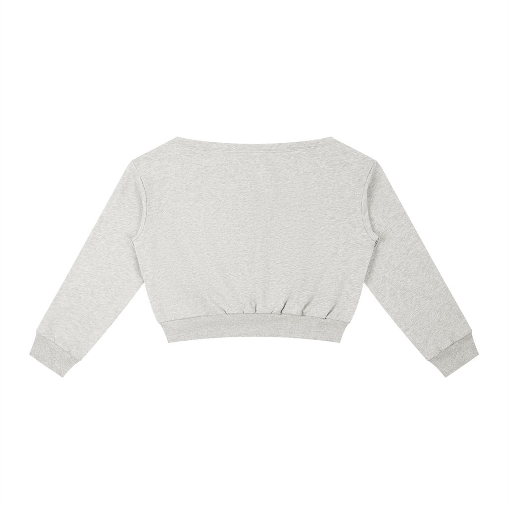 Unlovely Creature Off-Shoulder Sweatshirt