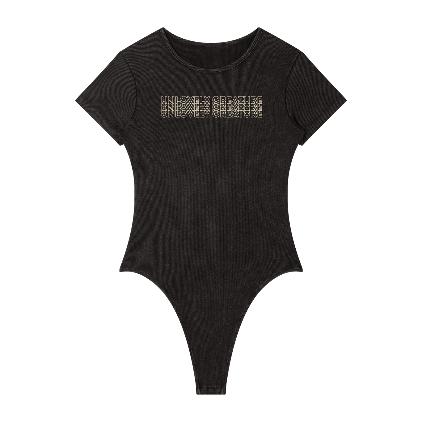 Women's Mineral Wash Crewneck Bodysuit