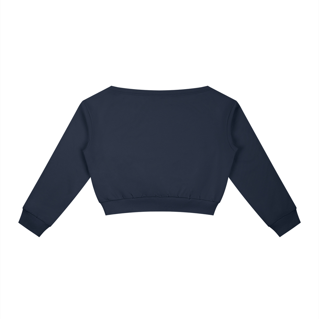 Unlovely Creature Off-Shoulder Sweatshirt