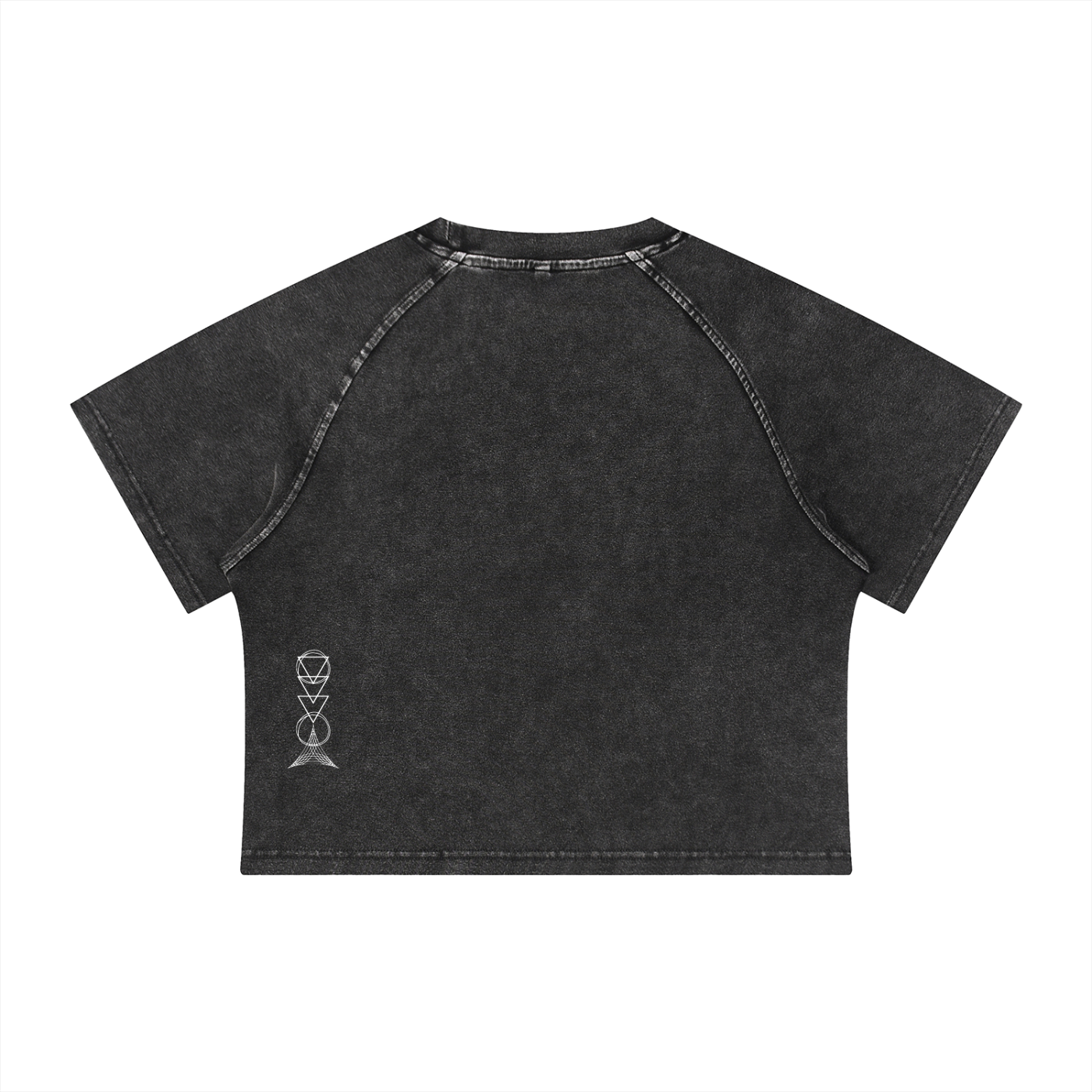 Turn it Over Raglan Crop T-Shirt