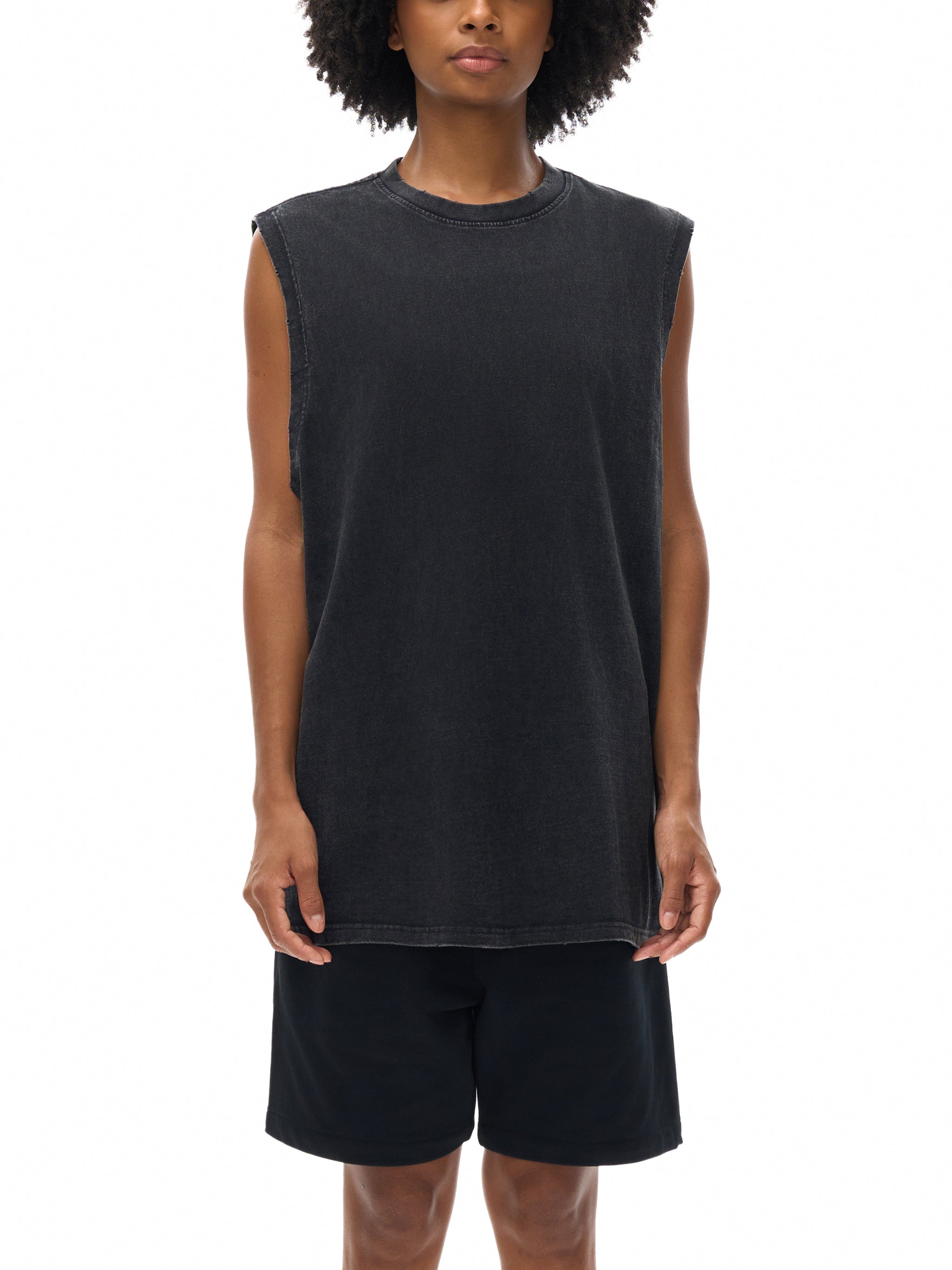 SPP Frayed Hem Tank Top