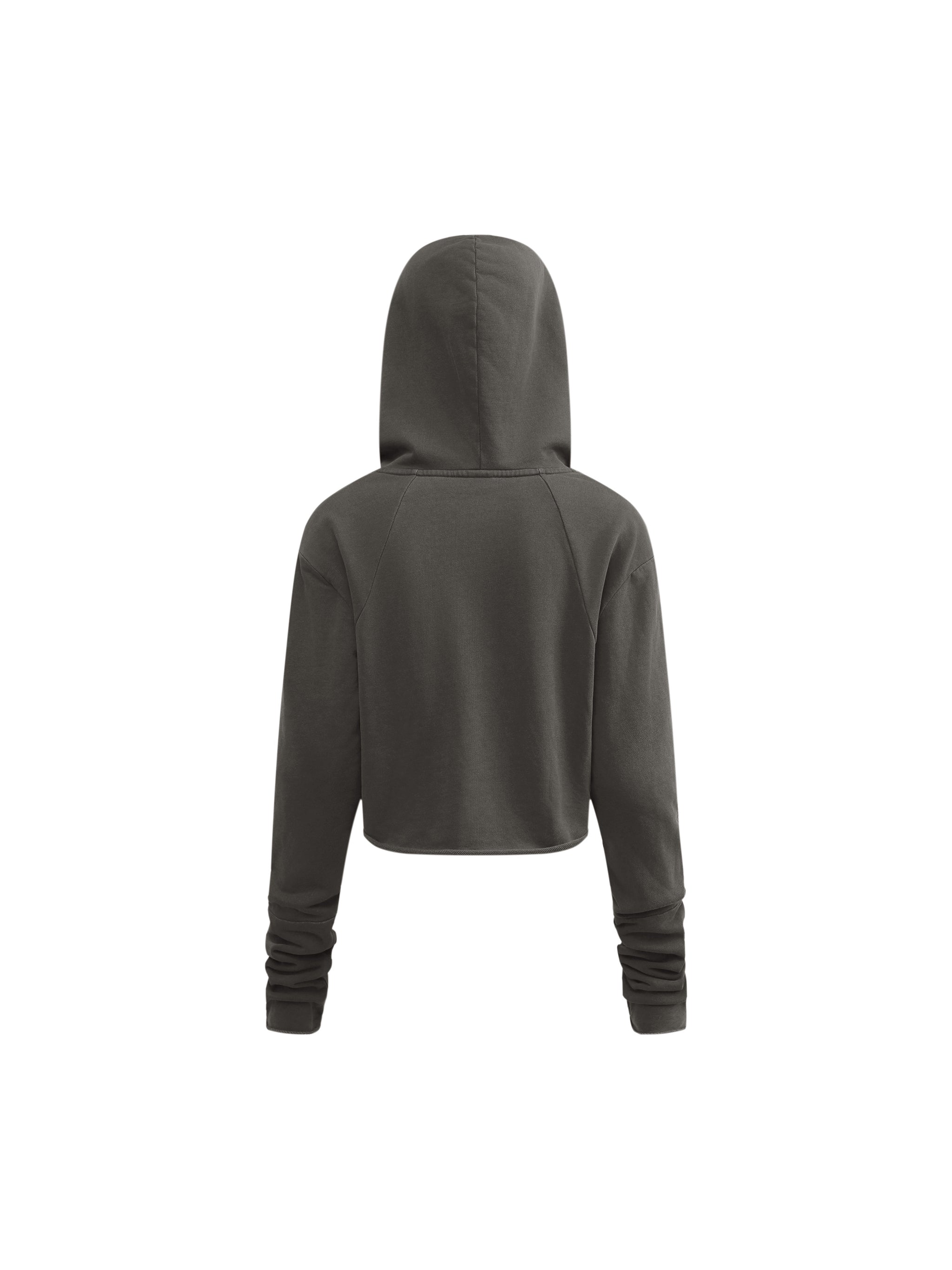 Dry Season Mirror Raw Edge Hoodie