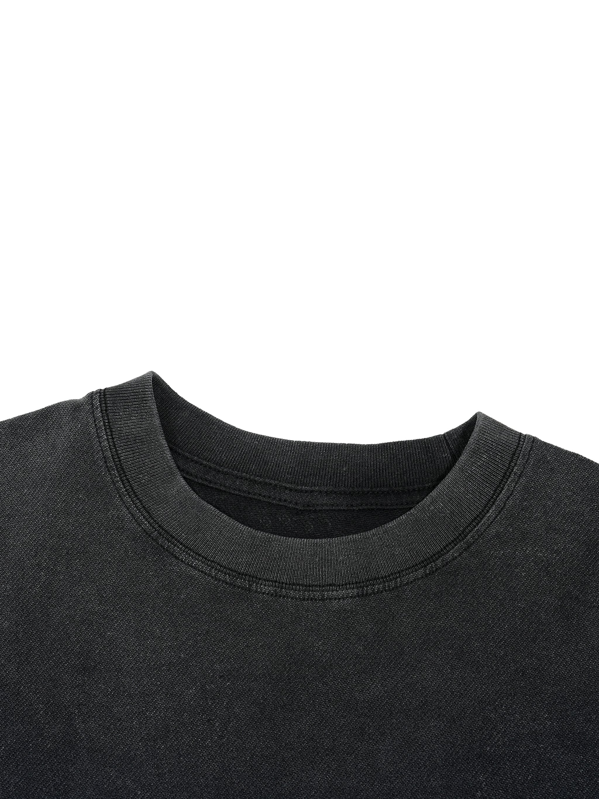 It Took Boxy Distressed Hem T-Shirt