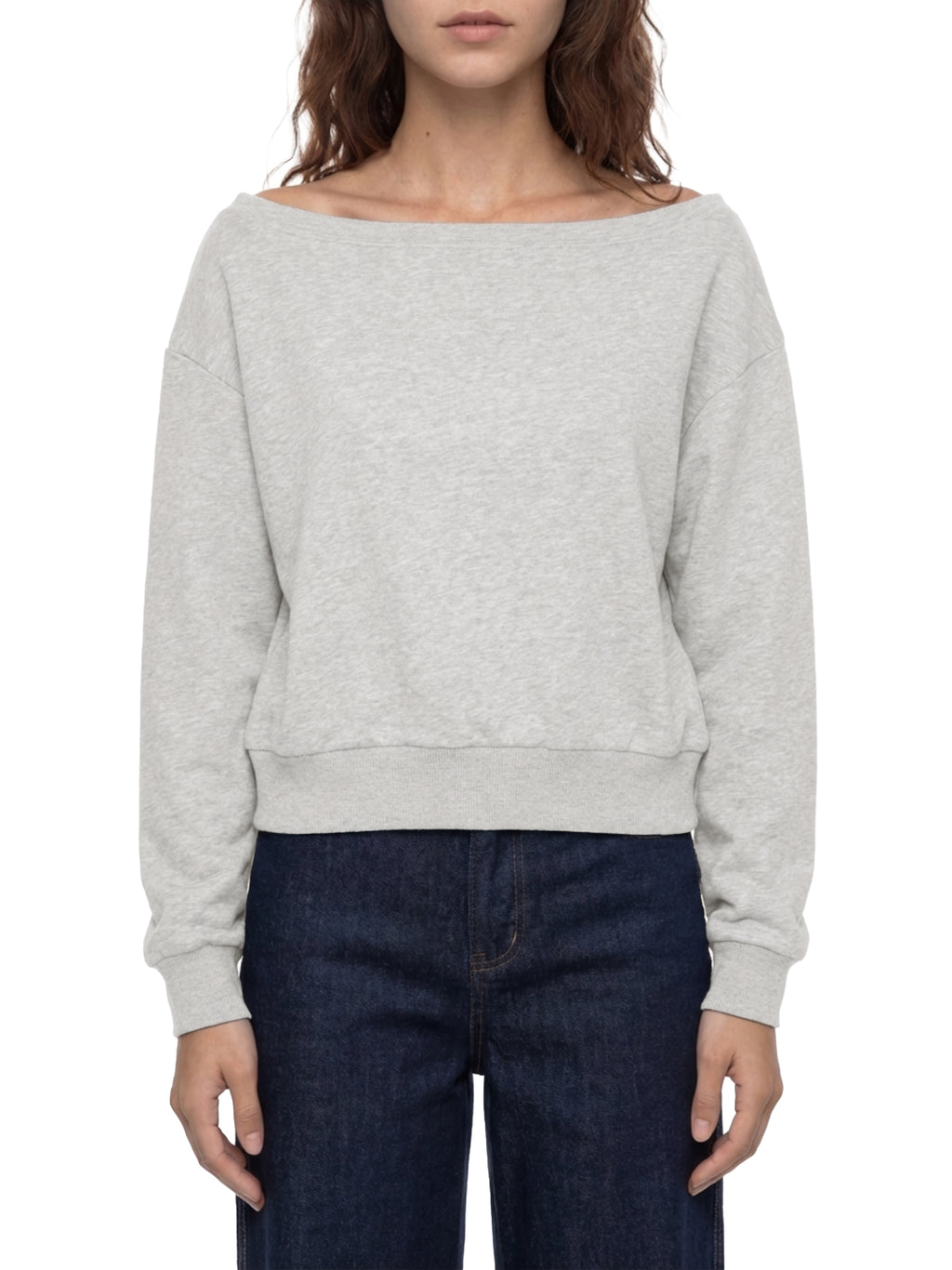 Unlovely Creature Off-Shoulder Sweatshirt