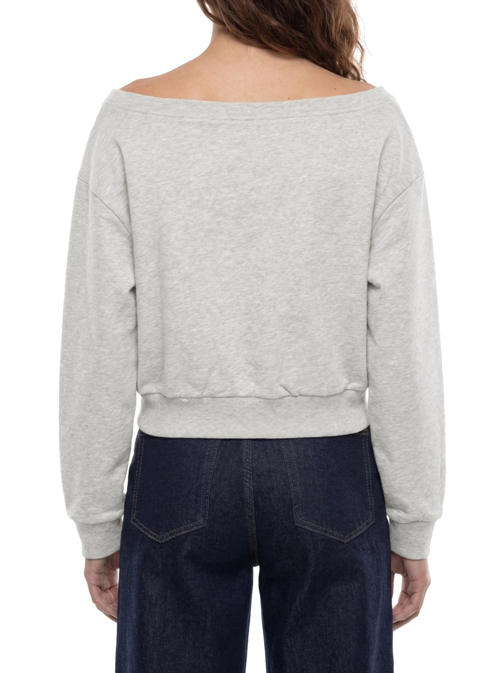 Unlovely Creature Off-Shoulder Sweatshirt