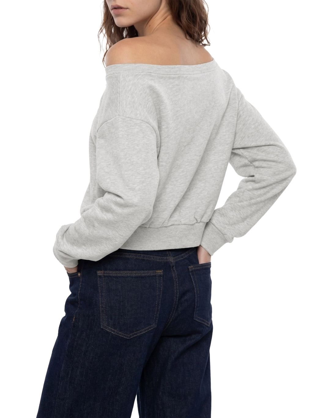 Unlovely Creature Off-Shoulder Sweatshirt